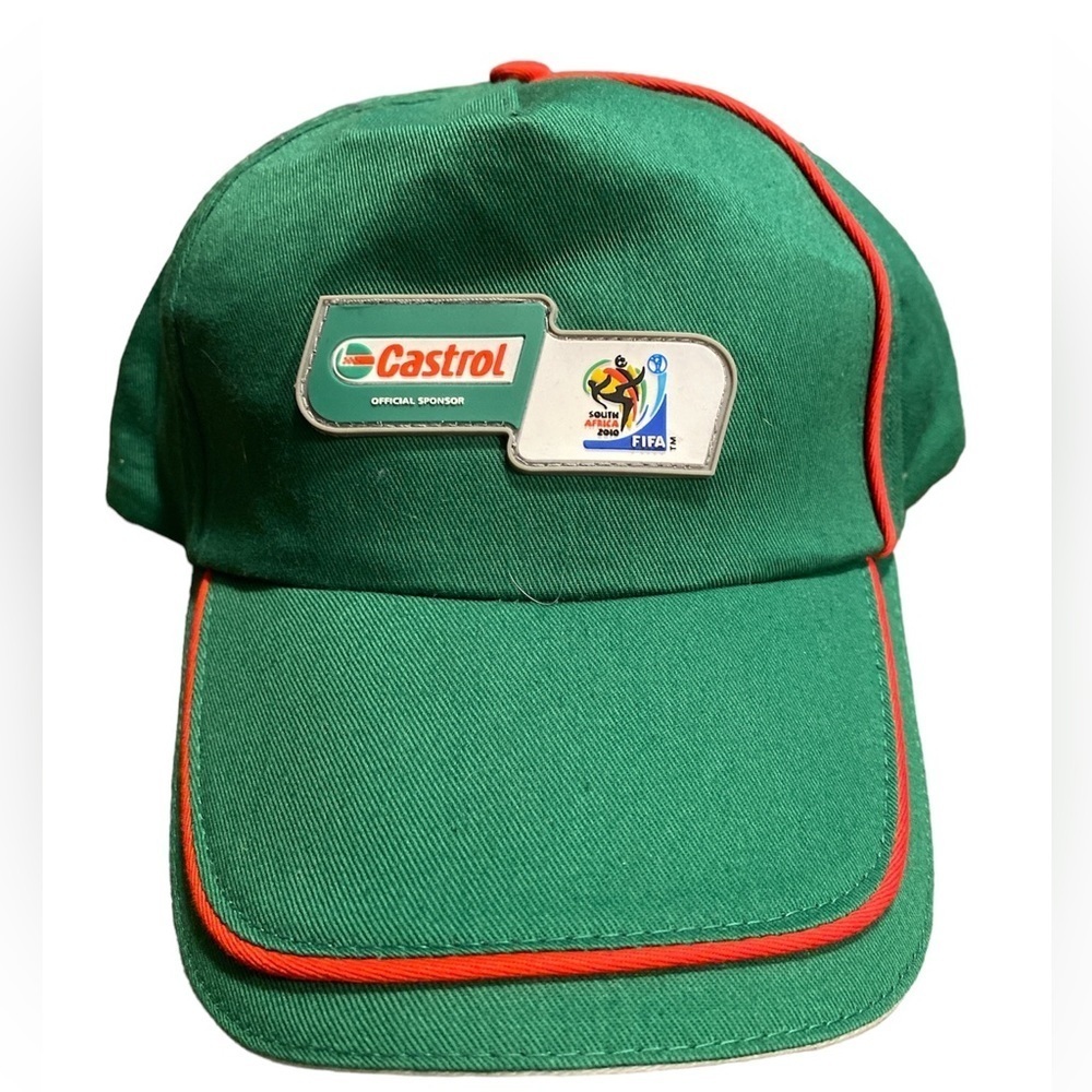 VINTAGE CASTROL SNAP BACK BASEBALL CAP.